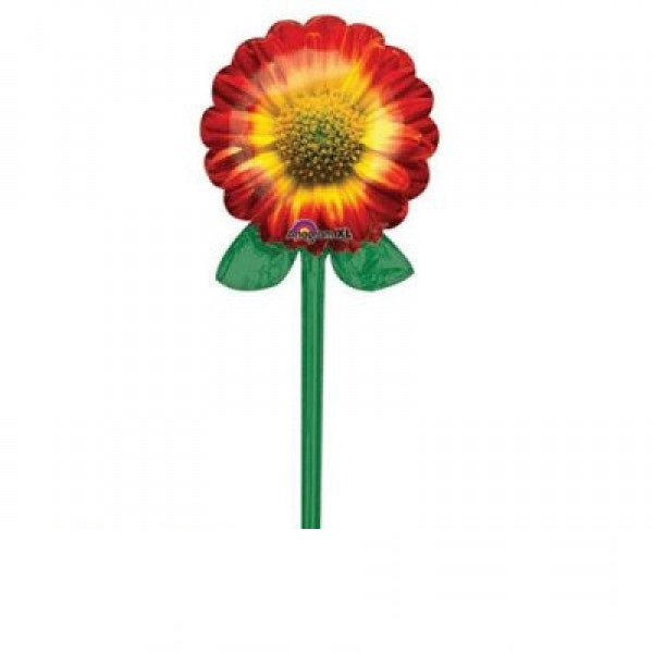 Sonnenblume mit Stiel Folienballon 99cm 39"