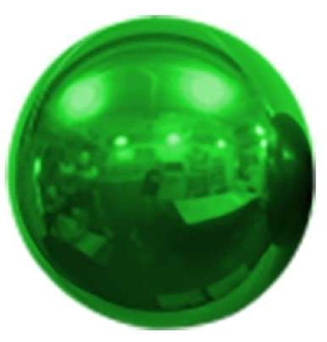 Rifco Spiegel Ballon Green Folienballon 25cm 10 Inch Grün