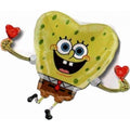 Spongebob Schwammkopf Hearts Folienballon 76cm 30 Inch