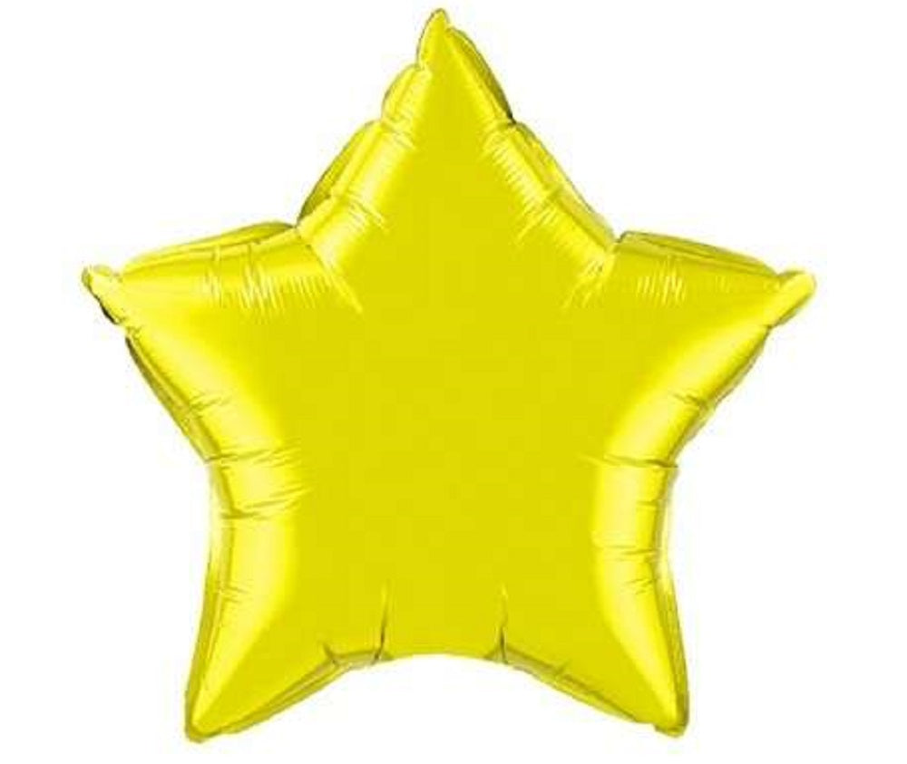 Stern Citirne Yellow (Gelb) Folienballon 50cm 20"