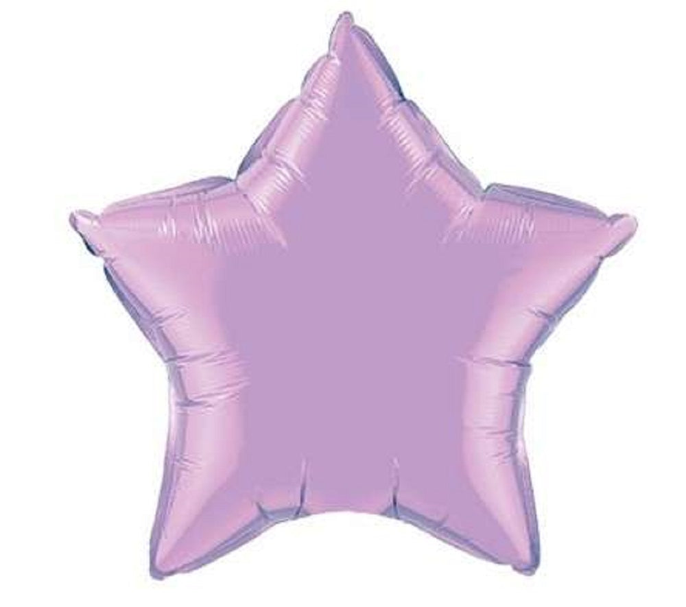 Stern Pearl Lavendel (Lila) Folienballon 50cm Qualatex