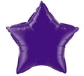 Stern Quartz Purple (Violett) Folienballon 50cm Qualatex
