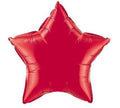 Stern Ruby Red Folienballon 50cm Qualatex