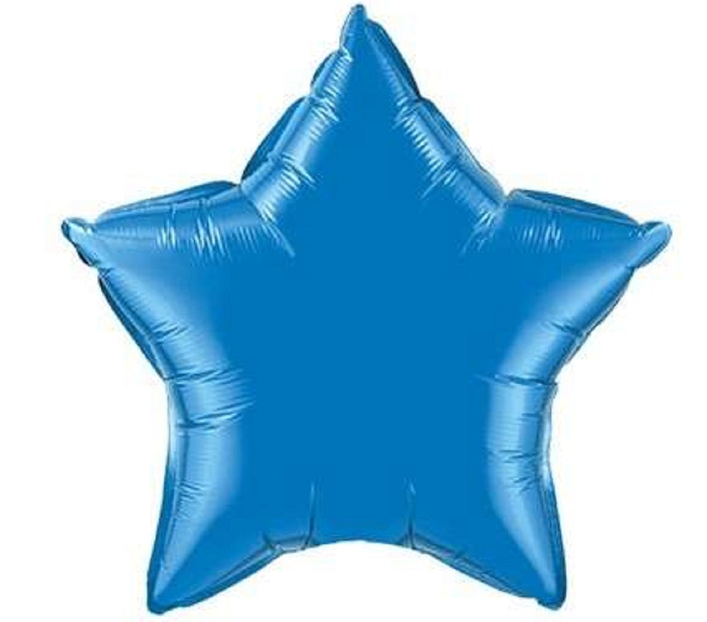 Stern Sapphire Blue Folienballon 50cm Qualatex