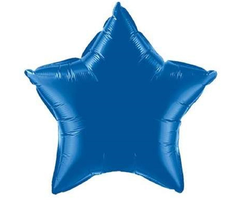Stern Dark Blue Folienballon 50cm Qualatex