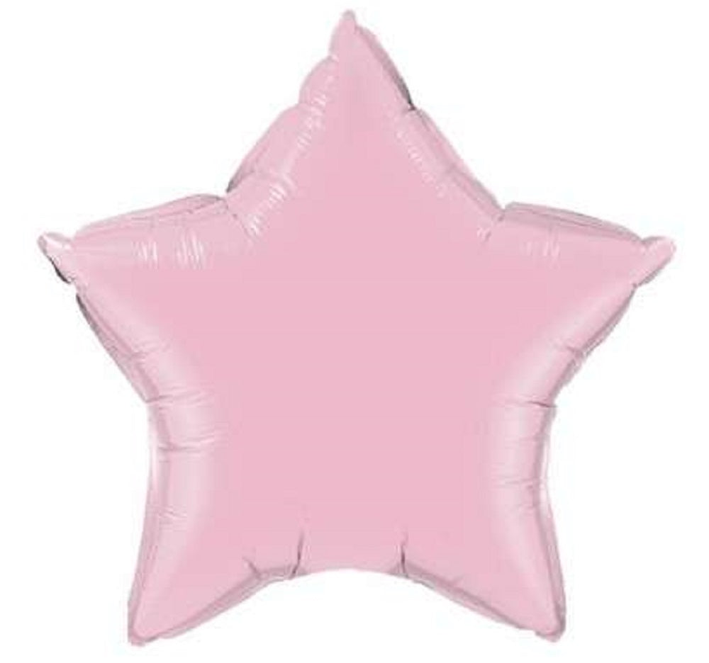 Stern Pearl Pink Folienballon 50cm Qualatex