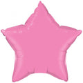 Stern Rose Folienballon 50cm