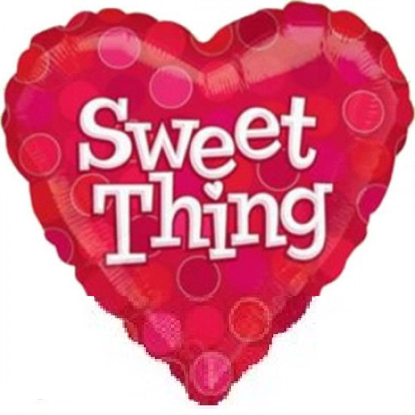 Sweet Thing Herz Folienballon 45cm / 18"
