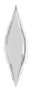 Taper Silver Folienballon 67,5 cm 27 Inch