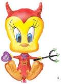 Teufel Tweety Widdle Devil Folienballon 76cm 30"