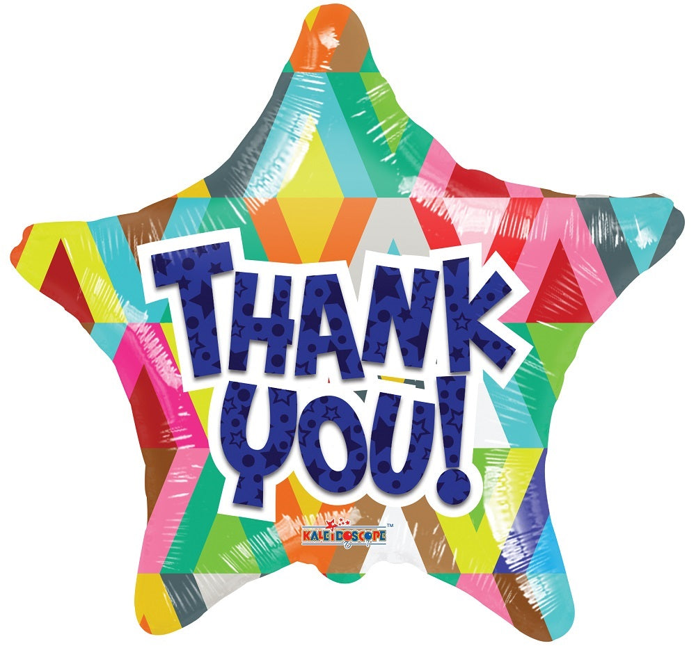 Thank You! Star Gellibean Folienballon 45cm 18"