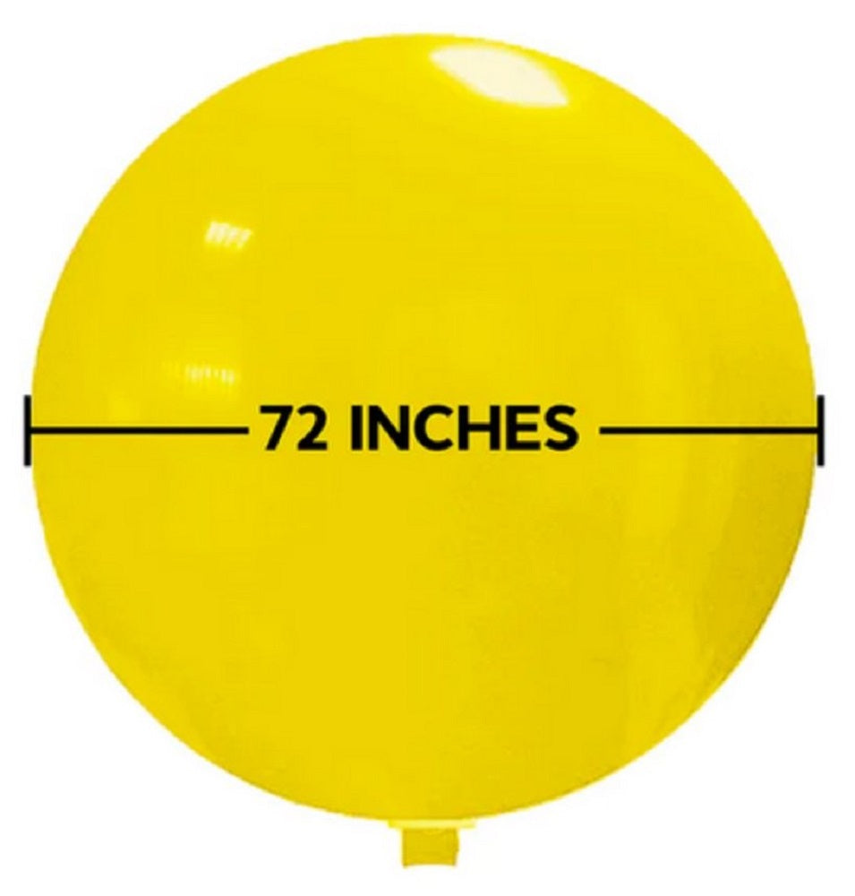 Tilco Gelb 183cm 72" Latex Riesenluftballons