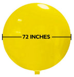 Tilco Gelb 183cm 72" Latex Riesenluftballons