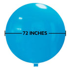 Tilco Hellblau 183cm 72" Latex Riesenluftballons