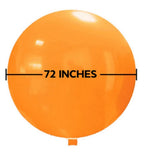 Tilco Orange 183cm 72" Latex Riesenluftballons