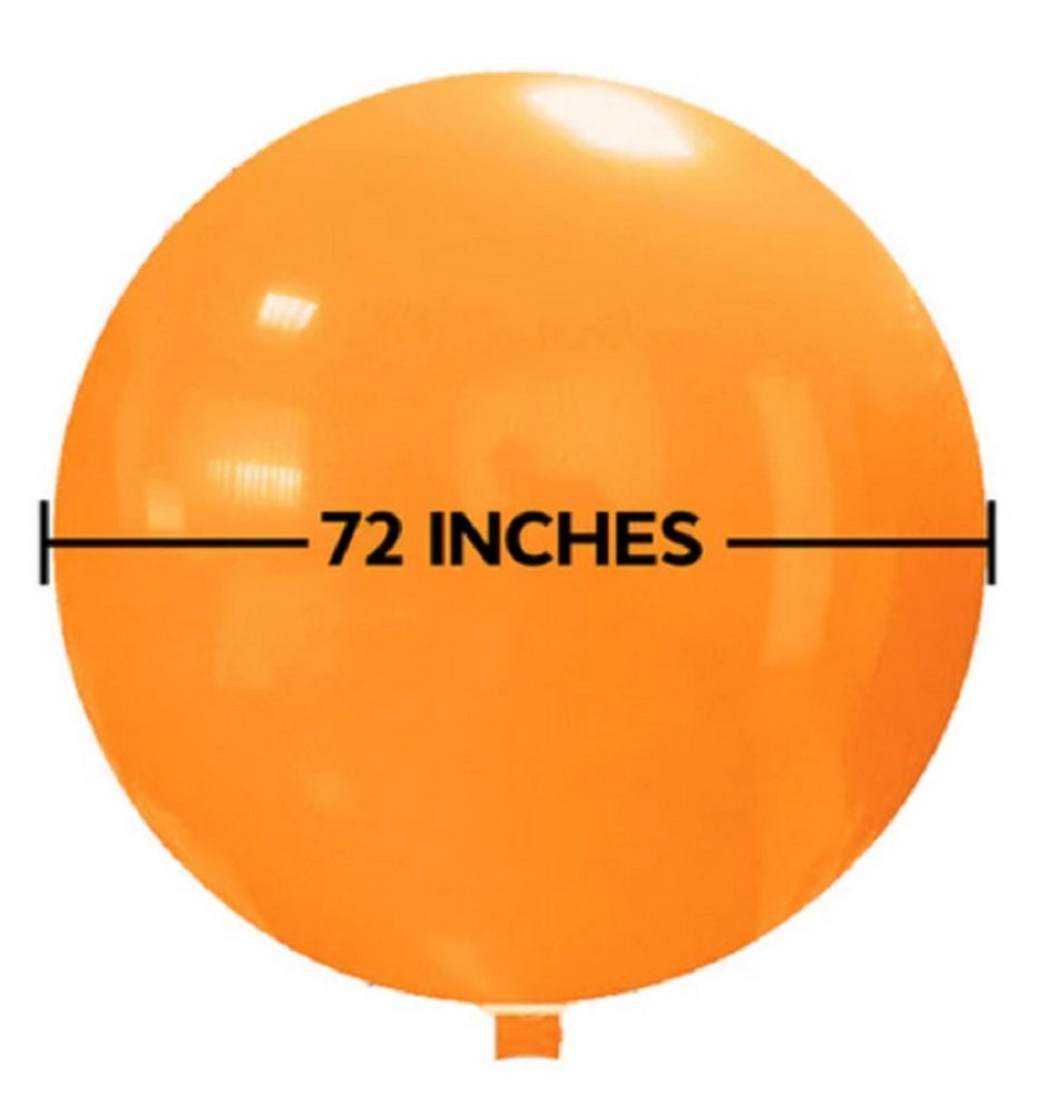 Tilco Orange 183cm 72" Latex Riesenluftballons