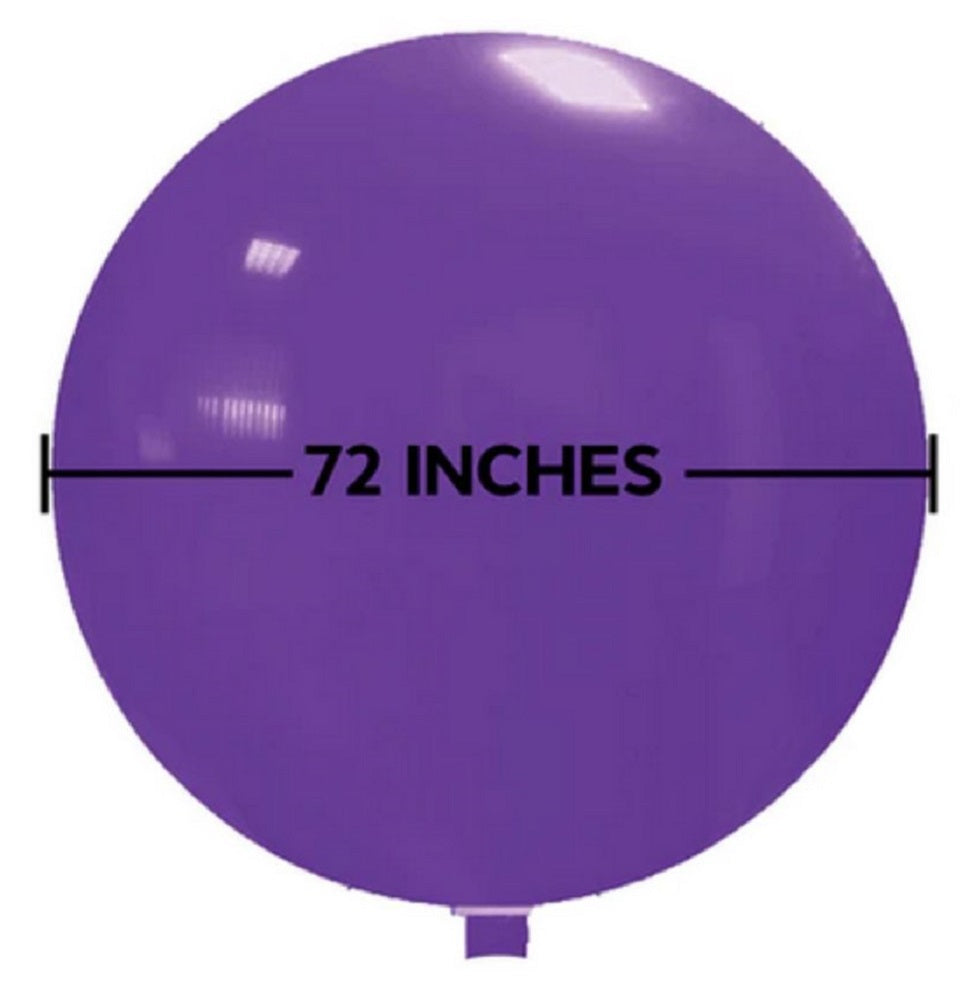 Tilco Purple (Lila) 183cm 72" Latex Riesenluftballons