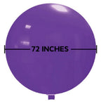 Tilco Purple (Lila) 183cm 72" Latex Riesenluftballons