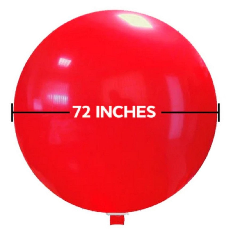 Tilco Rot 183cm 72" Latex Riesenluftballons