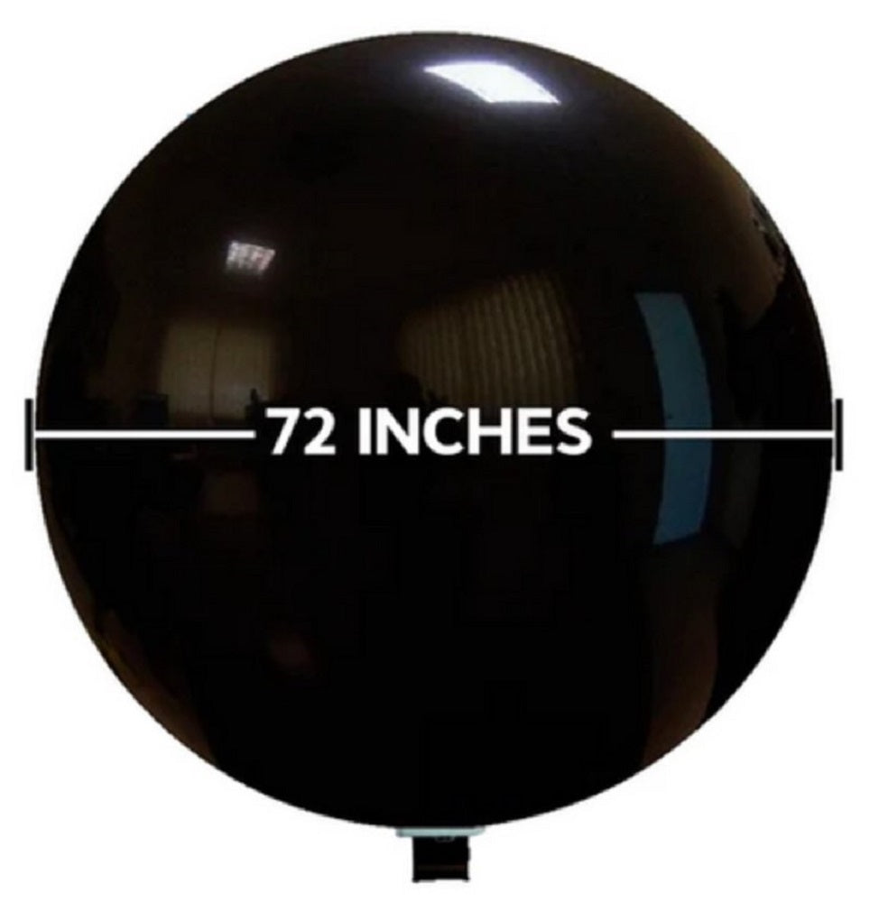 Tilco Schwarz 183cm 72" Latex Riesenluftballons