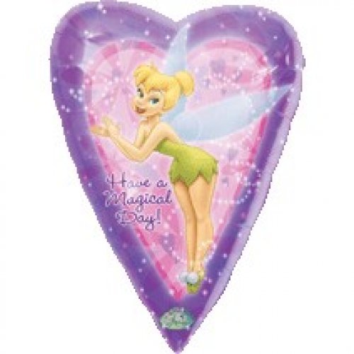 Tinkerbell Herz Folienballon 86cm 34"
