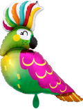 Tropical Parrot Folienballon 76cm 30"