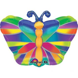 Tropischer Schmetterling Folienballon 46cm