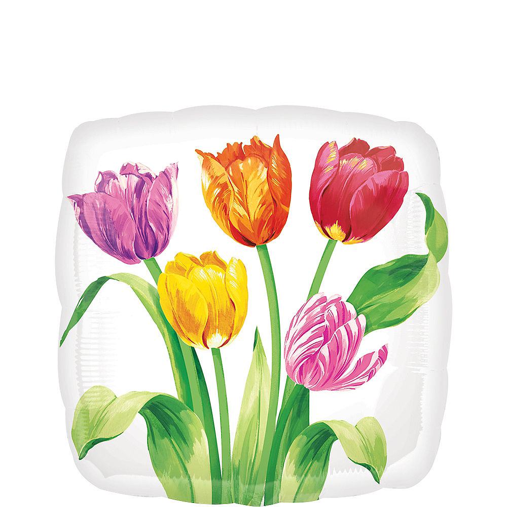 Tulpen Folienballon 45cm