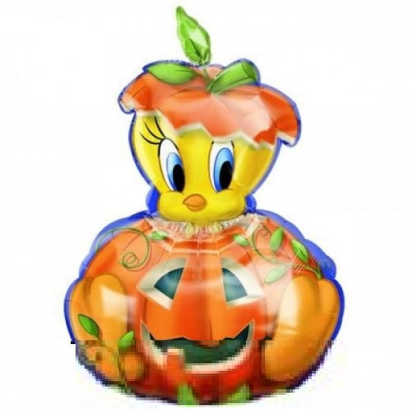 Tweety im Kürbis Folienballon 96cm 38"
