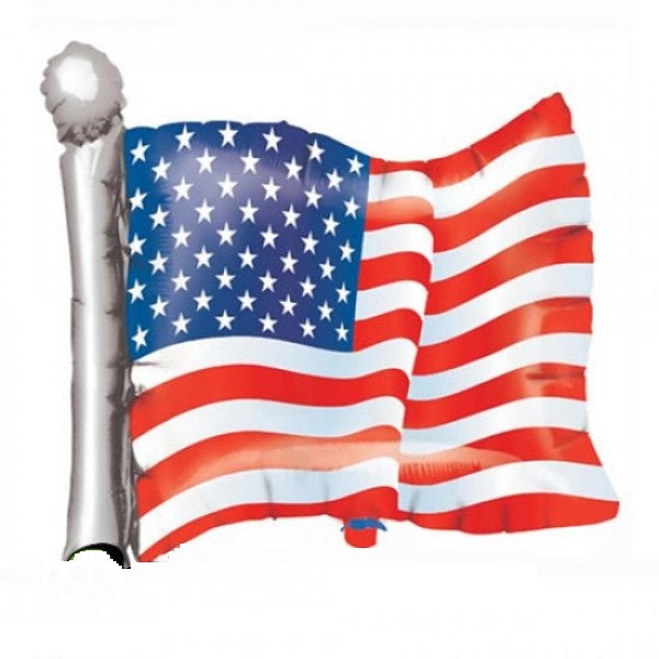 USA Flagge Fahne Folienballon 68cm 27"