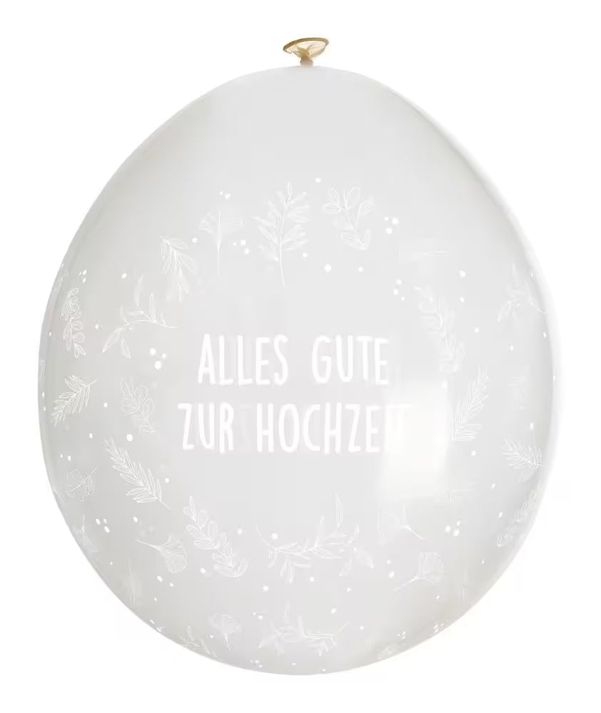 Verpackungsballons Alles Gute zur Hochzeit 45cm 18 Inch Gemar Stuffer
