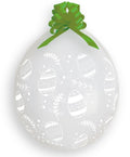 Verpackungsballons Easter Eggs White Ostereier 45cm 18 Inch Gemar Stuffer