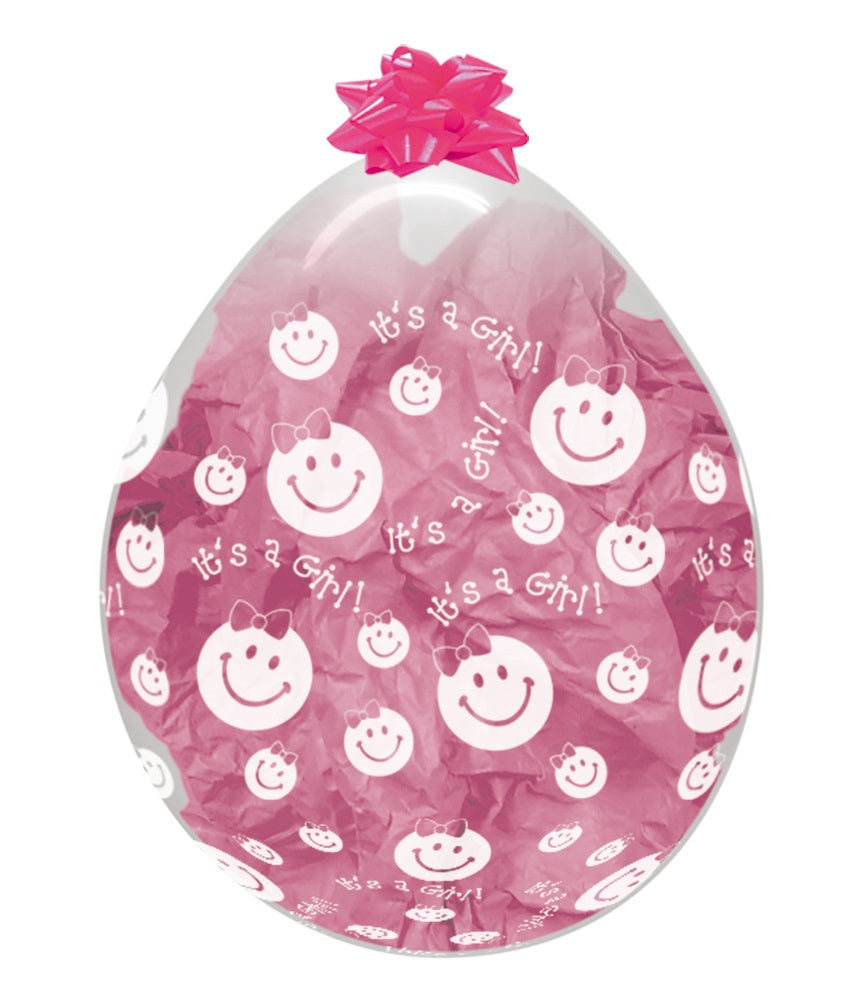 Verpackungsballons It´s a Girl 45cm 18" Sempertex Stuffer