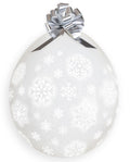 Verpackungsballons Snow Flakes White Schneeflocken 45cm 18 Inch Gemar Stuffer