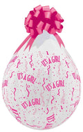 Verpackungsballons It`s A Girl 45cm 18" Qualatex Stuffer