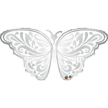 Wedding Butterfly / Hochzeit Schmetterling Folienballon - 112cm 44''