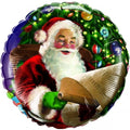 Weihnachtsmann Merry Christmas Folienballon - 46cm 18"