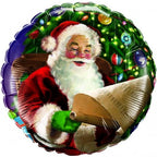 Weihnachtsmann Merry Christmas Folienballon - 46cm 18"