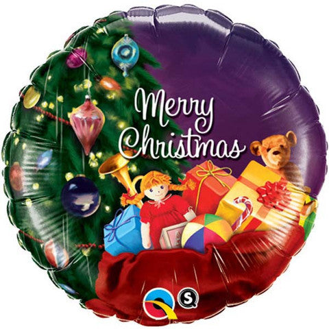 Weihnachtsmann Merry Christmas Folienballon - 46cm 18"