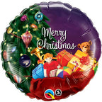 Weihnachtsmann Merry Christmas Folienballon - 46cm 18"