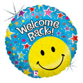 Welcome Back Smile Folienballon 45cm 18"