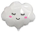 Wolke mit Gesicht Folienballon