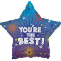 You´re the Best Stern Folienballon 45cm 18''