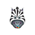 Zany Zebra Folienballon - 81cm 32"