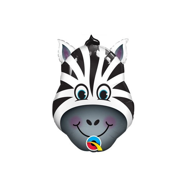Zany Zebra Folienballon - 81cm 32"