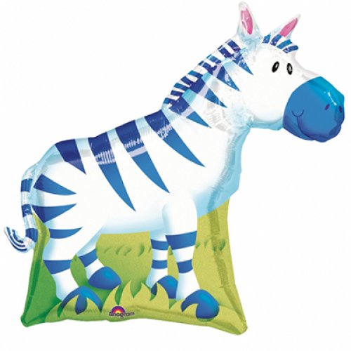 Zebra Folienballon 76cm