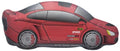 Mini Folienballon Sport Auto Rennauto 35cm 14"