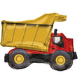 gelb/ rot Kipper / Dump Truck Folienballon - 81cm