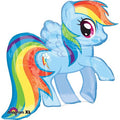 My Little Pony Regenbogen Folienballon 71cm 28"